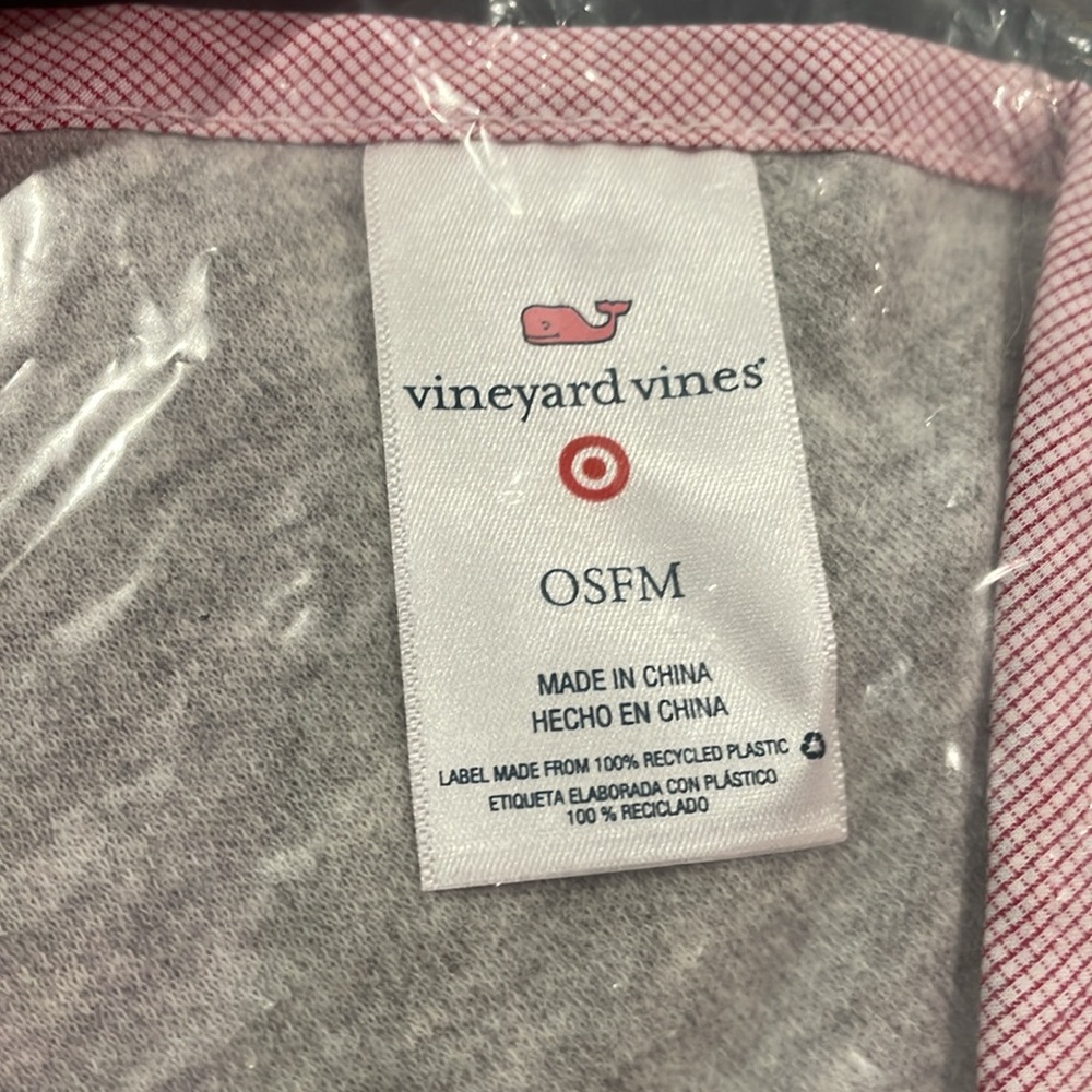 VINEYARD VINES TARGET Set of 2 Muslin Bandana Bibs Whales Stars Waves NWT - Picture 3 of 3